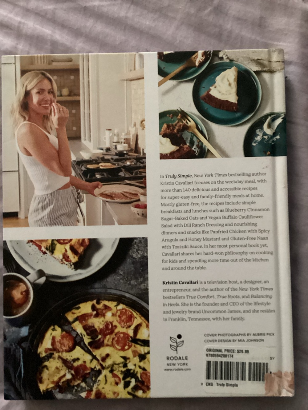 Truly Simple Cookbook - Kristen Cavallari - Picture 2 of 2